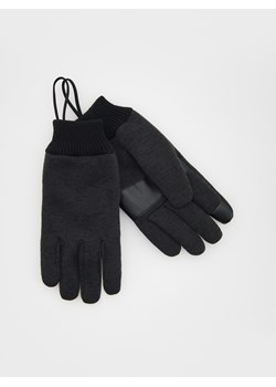 Reserved - Rękawiczki z łączonych materiałów - ciemnoszary ze sklepu Reserved w kategorii Rękawiczki męskie - zdjęcie 164679695