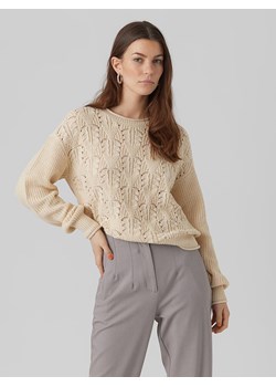 Vero Moda Sweter w kolorze kremowym ze sklepu Limango Polska w kategorii Swetry damskie - zdjęcie 164685518