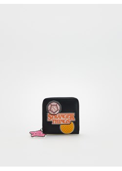 Reserved - Portfel Stranger Things - czarny ze sklepu Reserved w kategorii Portfele damskie - zdjęcie 164686488