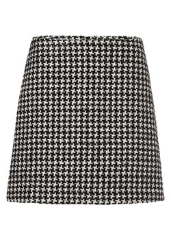 Marie Lund Spódnica damska Kobiety czarny wypukły wzór tkaniny ze sklepu vangraaf w kategorii Spódnice - zdjęcie 164689967