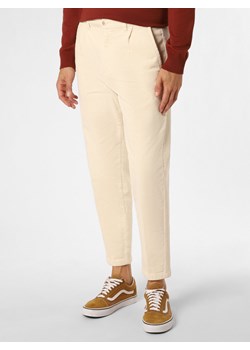 Aygill's Spodnie Mężczyźni Bawełna écru jednolity ze sklepu vangraaf w kategorii Spodnie męskie - zdjęcie 164689995