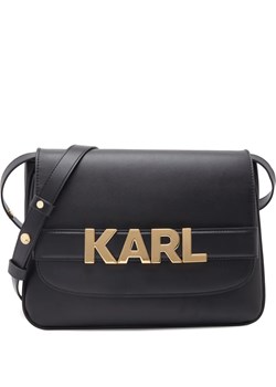 Karl Lagerfeld Skórzana torebka na ramię k/letters flap ze sklepu Gomez Fashion Store w kategorii Listonoszki - zdjęcie 164696937