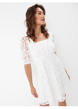Mohito - Koronkowa sukienka mini - Biały ze sklepu Mohito w kategorii Sukienki - zdjęcie 164715485