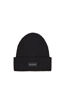 Cropp - Czarna zimowa czapka beanie - czarny ze sklepu Cropp w kategorii Czapki zimowe damskie - zdjęcie 164717647