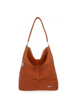 Torebka Uniwersalna XL Bee Bag Ruda 1752A561 ze sklepu PaniTorbalska w kategorii Torby Shopper bag - zdjęcie 164718995