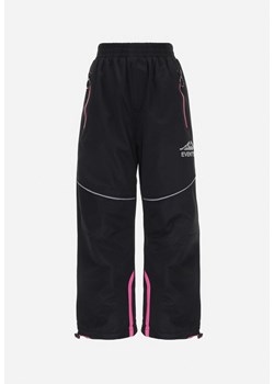 Czarne Spodnie Zimowe w Narciarskim Stylu Reomia ze sklepu Born2be Odzież w kategorii Spodnie chłopięce - zdjęcie 164730459