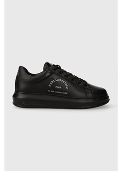Karl Lagerfeld sneakersy skórzane KAPRI MENS kolor czarny KL52538 ze sklepu ANSWEAR.com w kategorii Trampki męskie - zdjęcie 164732097