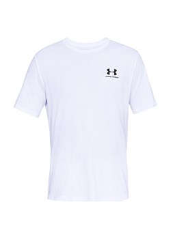 Under Armour Koszulka sportowa w kolorze białym ze sklepu Limango Polska w kategorii T-shirty męskie - zdjęcie 164734158