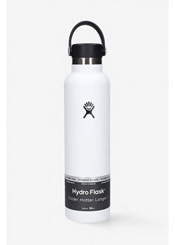 Hydro Flask butelka termiczna 24 OZ Standard Flex Cap S24SX110 kolor biały ze sklepu PRM w kategorii Bidony i butelki - zdjęcie 164737515