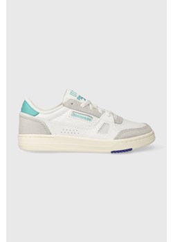 Reebok sneakersy skórzane LT COURT kolor biały IE9386 ze sklepu PRM w kategorii Buty sportowe męskie - zdjęcie 164737535