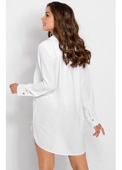 Elegancka biała koszula nocna oversize Bella, Kolor biały, Rozmiar S/M, Momenti per me ze sklepu Primodo w kategorii Koszule nocne - zdjęcie 164747306