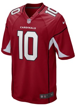 Męska koszulka meczowa do futbolu amerykańskiego NFL Arizona Cardinals (DeAndre Hopkins) - Czerwony ze sklepu Nike poland w kategorii T-shirty męskie - zdjęcie 164747569