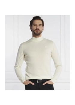 Karl Lagerfeld Wełniany sweter | Slim Fit ze sklepu Gomez Fashion Store w kategorii Swetry męskie - zdjęcie 164747989