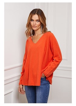 Joséfine Sweter &quot;Erjine&quot; w kolorze pomarańczowym ze sklepu Limango Polska w kategorii Swetry damskie - zdjęcie 164749198