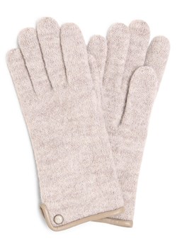 ROECKL Rękawiczki Kobiety wełna ze strzyży beżowy marmurkowy ze sklepu vangraaf w kategorii Rękawiczki damskie - zdjęcie 164754508
