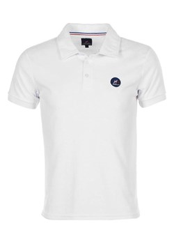 Peak Mountain Koszulka polo w kolorze białym ze sklepu Limango Polska w kategorii T-shirty męskie - zdjęcie 164793408