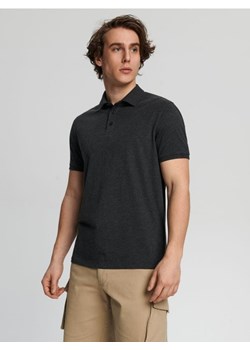 Sinsay - Koszulka polo - szary ze sklepu Sinsay w kategorii T-shirty męskie - zdjęcie 164795375