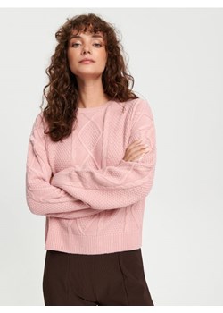 Sinsay - Sweter - różowy ze sklepu Sinsay w kategorii Swetry damskie - zdjęcie 164795415
