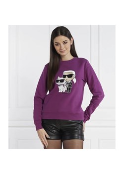 Karl Lagerfeld Bluza | Regular Fit ze sklepu Gomez Fashion Store w kategorii Bluzy damskie - zdjęcie 164798465