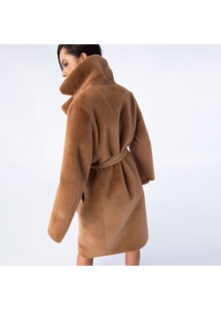 Damski płaszcz z wiązaniem dwustronny ze sklepu WITTCHEN w kategorii Płaszcze damskie - zdjęcie 164801258