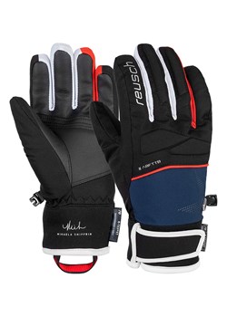 Reusch Rękawice narciarskie &quot;Mikaela Shiffrin R-TEX® XT&quot; w kolorze czarno-granatowym ze sklepu Limango Polska w kategorii Rękawiczki dziecięce - zdjęcie 164804028