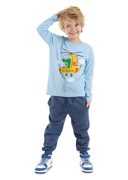 Denokids 2-częściowy zestaw &quot;Helicopter&quot; w kolorze niebieskim ze sklepu Limango Polska w kategorii Dresy chłopięce - zdjęcie 164804759