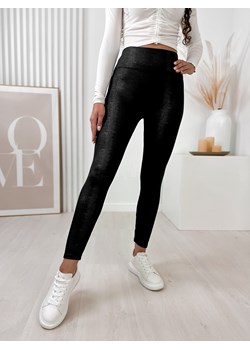 legginsy teze czarne m/l ze sklepu UBRA w kategorii Spodnie damskie - zdjęcie 164805879