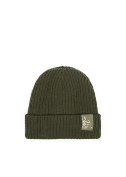 Cropp - Zielona czapka beanie - zielony ze sklepu Cropp w kategorii Czapki zimowe męskie - zdjęcie 164811465