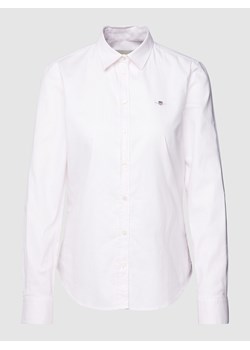 Bluzka koszulowa o kroju slim fit ze wzorem w paski model ‘OXFORD’ ze sklepu Peek&Cloppenburg  w kategorii Koszule damskie - zdjęcie 164875657