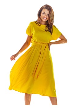 Awama Sukienka w kolorze żółtym ze sklepu Limango Polska w kategorii Sukienki - zdjęcie 164878897