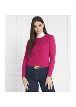 POLO RALPH LAUREN Wełniany sweter | Regular Fit | z dodatkiem kaszmiru ze sklepu Gomez Fashion Store w kategorii Swetry damskie - zdjęcie 164883219