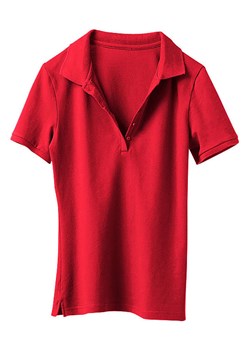 Heine Koszulka polo w kolorze czerwonym ze sklepu Limango Polska w kategorii Bluzki damskie - zdjęcie 164893788