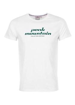 Peak Mountain Koszulka w kolorze białym ze sklepu Limango Polska w kategorii T-shirty męskie - zdjęcie 164895675