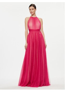 Fracomina Sukienka wieczorowa FQ23WD3003W52901 Różowy Slim Fit ze sklepu MODIVO w kategorii Sukienki - zdjęcie 164898497