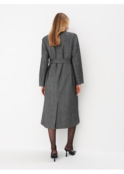 Mohito - Długi płaszcz z wełną - Szary ze sklepu Mohito w kategorii Płaszcze damskie - zdjęcie 164900948