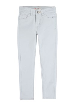 Levi&apos;s Kids Dżinsy - Super Skinny fit - w kolorze białym ze sklepu Limango Polska w kategorii Spodnie dziewczęce - zdjęcie 164903678