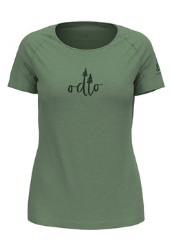Odlo Koszulka funkcyjna &quot;Ascent&quot; w kolorze zielonym ze sklepu Limango Polska w kategorii Bluzki damskie - zdjęcie 164904157