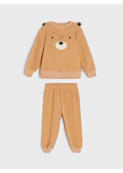 Sinsay - Komplet: bluza i spodnie - brązowy ze sklepu Sinsay w kategorii Dresy dla niemowlaka - zdjęcie 164907516