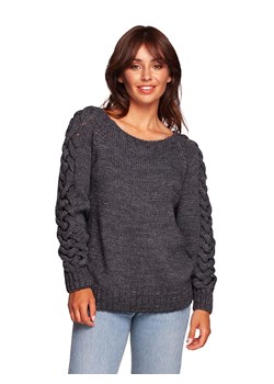 Be Wear Sweter w kolorze szarym ze sklepu Limango Polska w kategorii Swetry damskie - zdjęcie 164909688