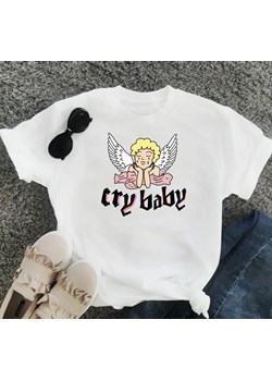 koszulka cry baby ze sklepu Time For Fashion w kategorii Bluzki damskie - zdjęcie 164921515