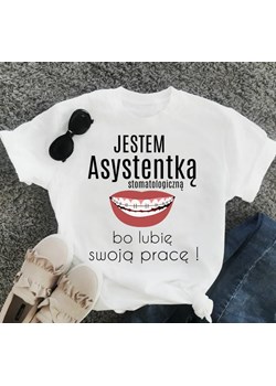 koszulka dla Asystentki stomatologicznej ze sklepu Time For Fashion w kategorii Bluzki damskie - zdjęcie 164921577