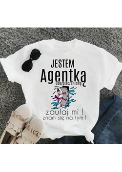 koszulka dla agentki ubezpieczeniowej ze sklepu Time For Fashion w kategorii Bluzki damskie - zdjęcie 164921578