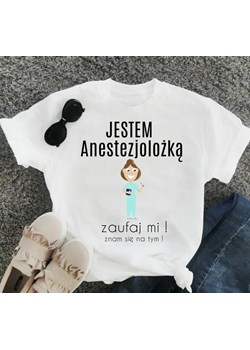 koszulka dla anestezjolożki ze sklepu Time For Fashion w kategorii Bluzki damskie - zdjęcie 164921579