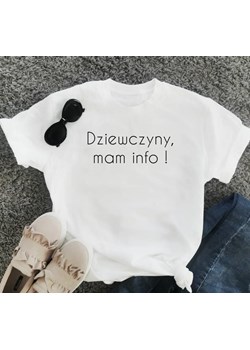 koszulka dla przyjaciółki dziewczyny mam info ze sklepu Time For Fashion w kategorii Bluzki damskie - zdjęcie 164921585