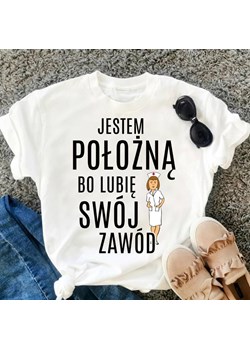 koszulka dla położnej ze sklepu Time For Fashion w kategorii Bluzki damskie - zdjęcie 164921588