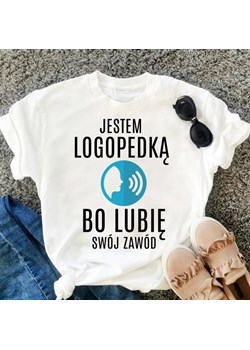 koszulka dla logopedki ze sklepu Time For Fashion w kategorii Bluzki damskie - zdjęcie 164921598