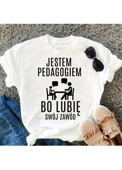 koszulka dla pedagoga, koszulka dla pedagoczki ze sklepu Time For Fashion w kategorii Bluzki damskie - zdjęcie 164921599