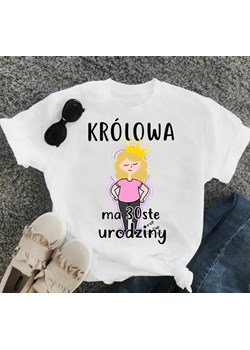 koszulka na 30 dla koleżanki ze sklepu Time For Fashion w kategorii Bluzki damskie - zdjęcie 164921638