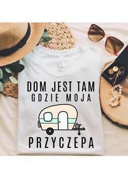 KOSZULKA z motywem caravaningu ze sklepu Time For Fashion w kategorii Bluzki damskie - zdjęcie 164921916