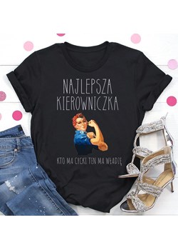 koszulka dla kierowniczki ze sklepu Time For Fashion w kategorii Bluzki damskie - zdjęcie 164922106